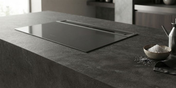 Plan de travail noir Laminam CALCE / Nero