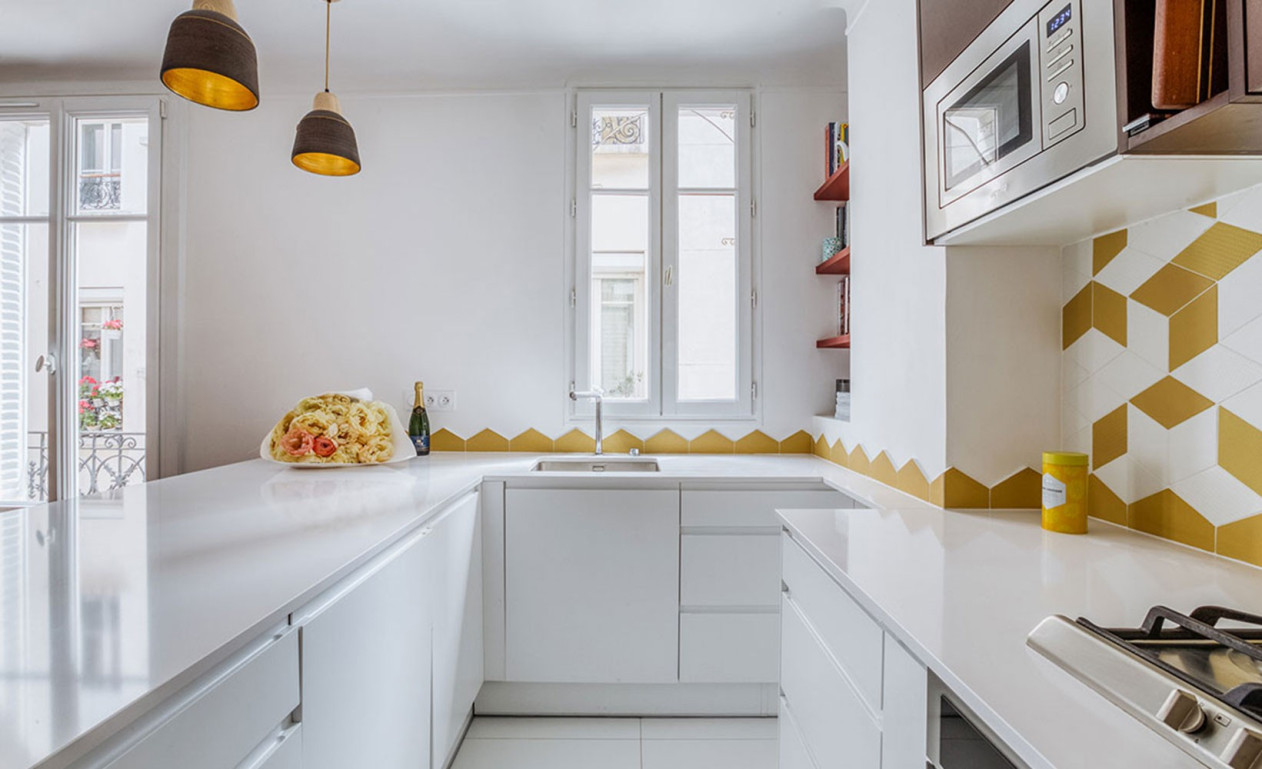 Plan de travail en Quartz sur mesure - cuisine et salle de bain sur Paris